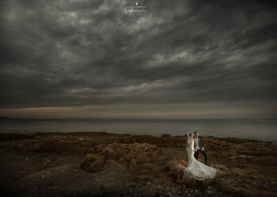 Esterni matrimonio in riva al mare