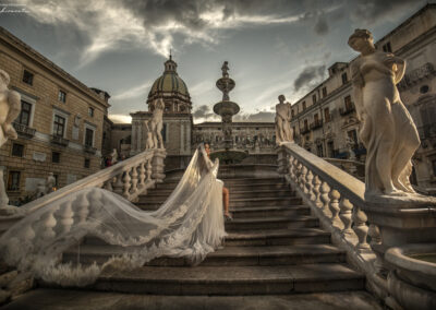 Scattando a Piazza Pretoria Sicilia