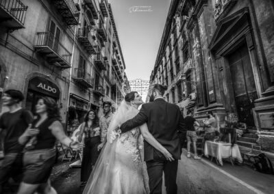 Wedding nelle vie di Palermo